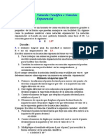 Notación Científica Es Un Formato de Como Escribir Los Números Grandes o Pequeños