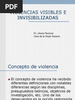 Unc Seu Liliana Pauluzzi. Violencias Visibles e Invisibilizadas