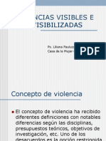 Unc Seu Liliana Pauluzzi. Violencias Visibles e Invisibilizadas