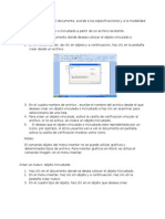 3.1 Insertar Objetos en El Documento, Acorde A Las Especificaciones y A La Modalidad de Insercion Solicitada.