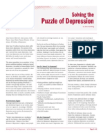 Solving the Puzzle of Depression