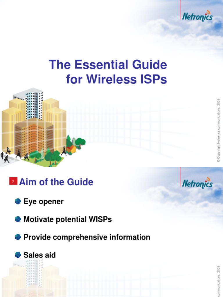 Guide for Wireless ISPs and Netronics | PDF | Ip Address | Computer Network