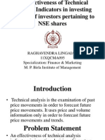 Effectiveness of Technical Analysis Indicators in NSE share investing decisions