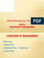 GW MMM Week-2 Management Functions