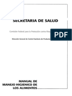 Manejo Higiénico de Los Alimentos PDF