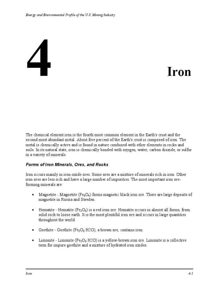 Know The Iron | PDF