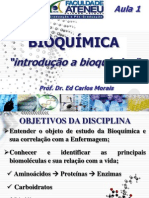 Bioquímica - Aula 1