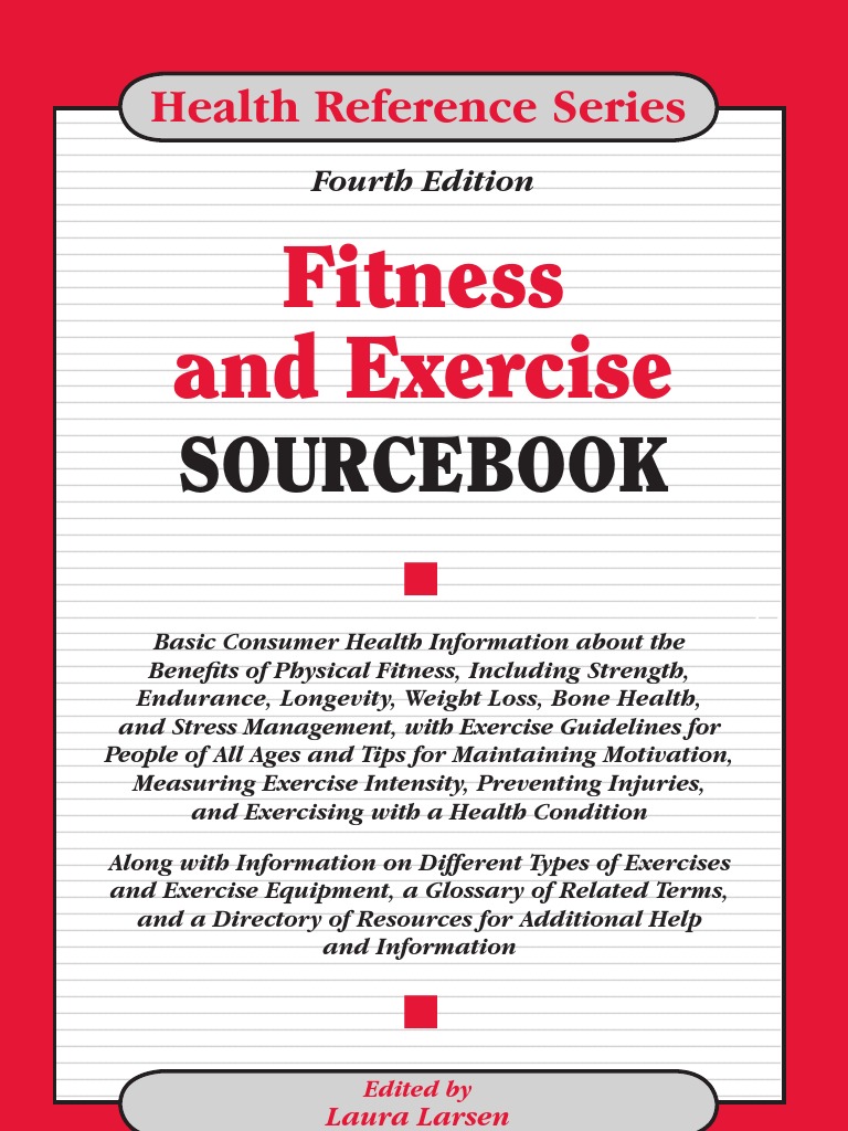 Fitness and Exercise Sourcebook | PDF | Physical Exercise | Physical ...