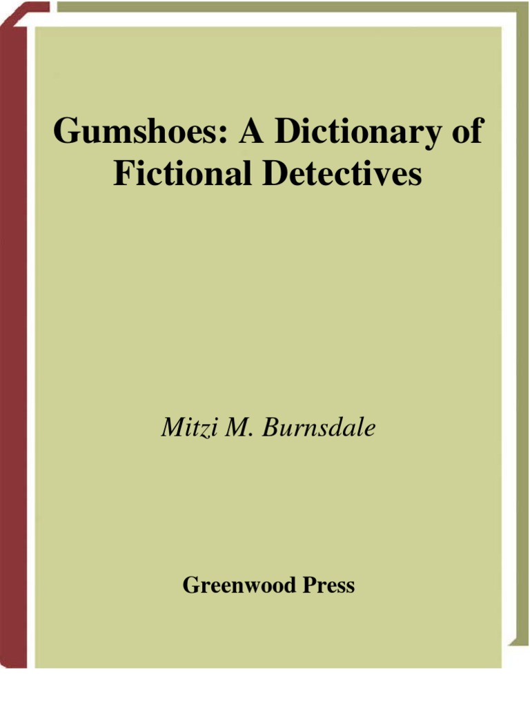 Diccionario de Detectives Ficticios