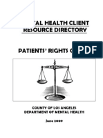Mental Health Client Resource Directory 159784