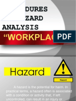 Procedure in Hazard Analysis