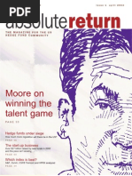 Absolute Return - April 2003 - Inaugural Issue