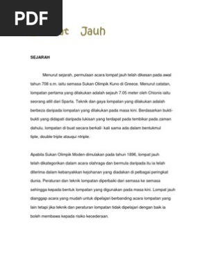 Belajar Lompat Jauh Pdf
