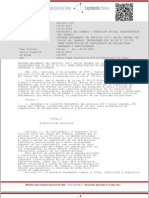 DTO 319 (2007) APRUEBA REGLAMENTO DEL ARTÍCULO 183-C INCISO SEGUNDO DEL CÓDIGO DEL TRABAJO, INCORPORADO POR LA LEY N° 20.123, SOBRE ACREDITACION DE CUMPLIMIENTO DE OBLIGACIONES LABORALES Y PREVISIONALES