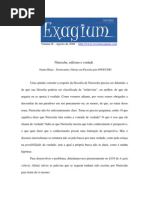 Nietzsche, Niilismo e Verdade