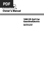 Download 1996 Club Car DS Golf Cart Owners Manual by driver33b SN15944939 doc pdf