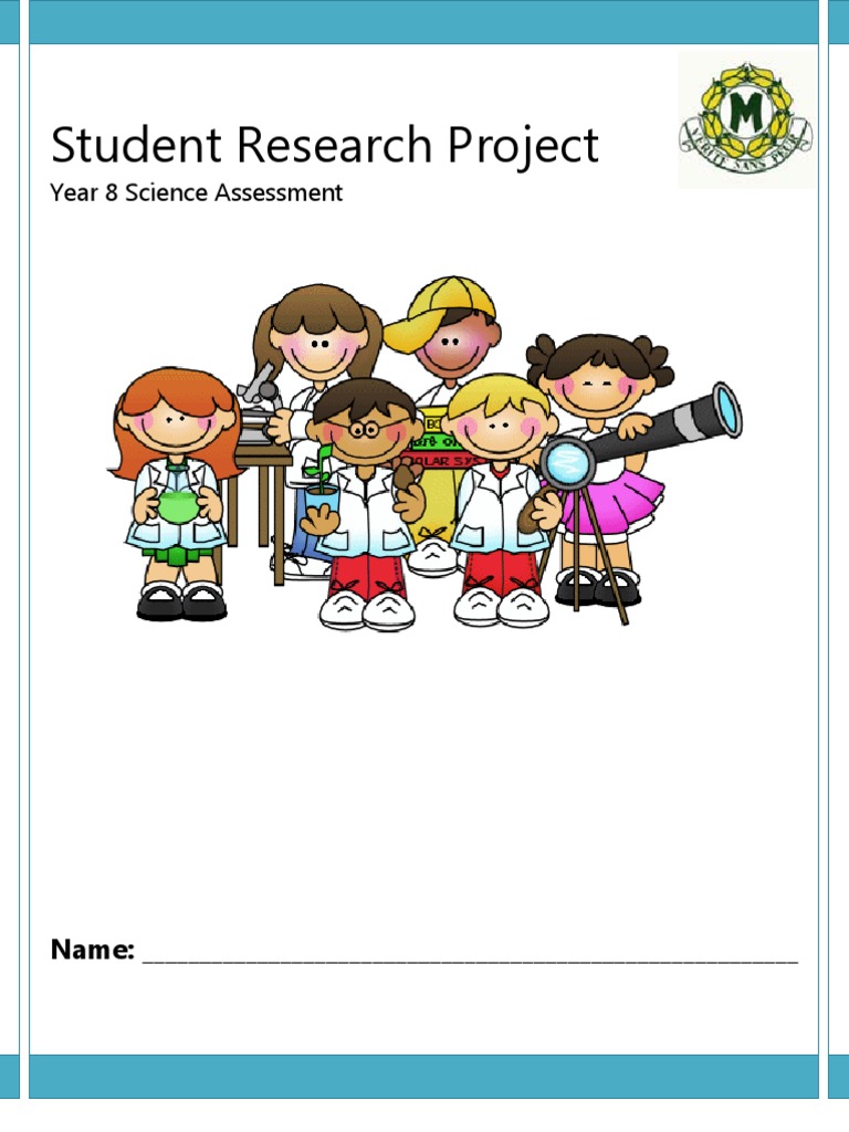 Year 8 Science Research Project Guide | PDF | Experiment | Educational ...