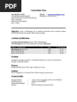 Standard Resume Seafarers