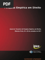 Livro Pesquisa Empirica Direito