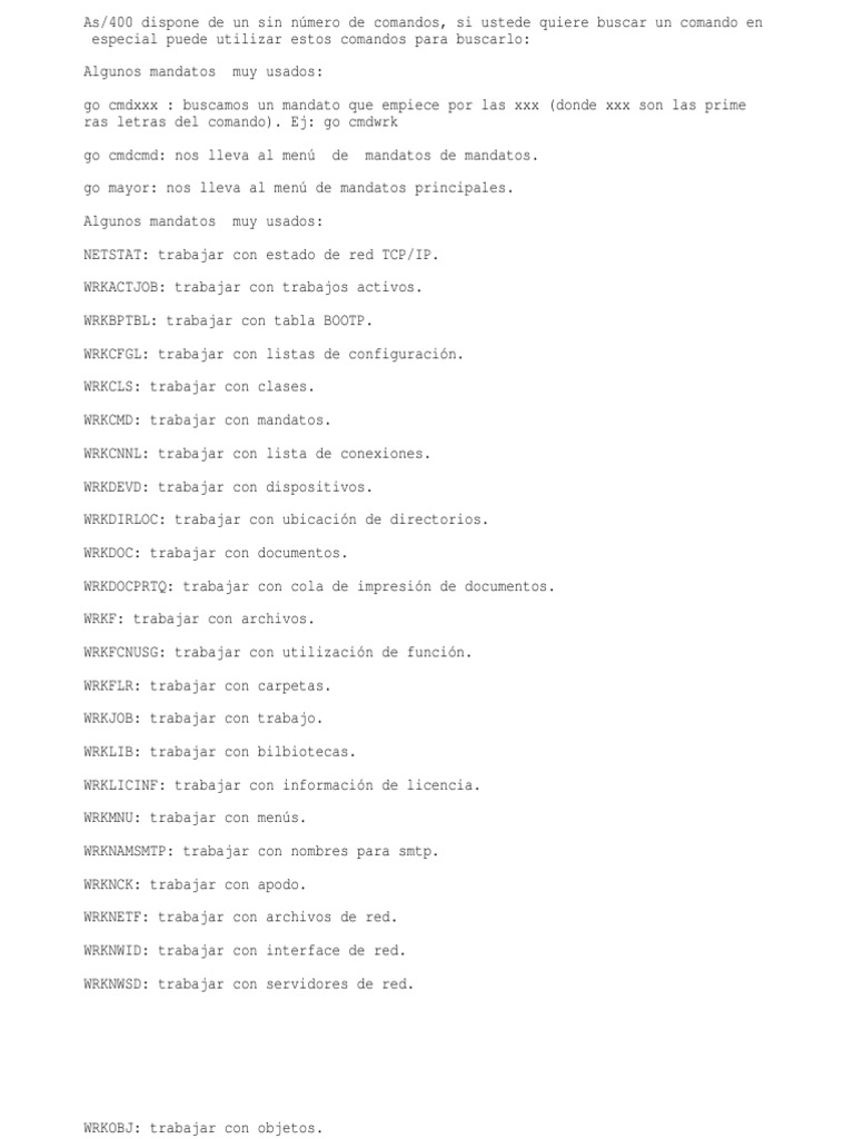 As 400 | PDF | Métodos y materiales de enseñanza | Informática