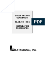 Single Bearing Generator Installation Procedures - LeTourneau, Inc.