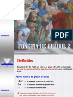 Functia de Gradul II