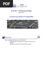 4.ECE301 - Lexical Conventions of Verilog HDL