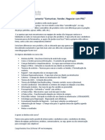 4 - Treinamento PNL - Vendas & Negociação