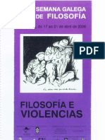 XXIII Semana Galega de Filosofía - Dossier de Prensa