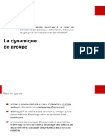 Dynamique de Groupe CRES