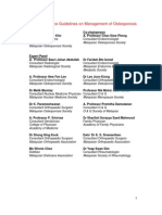 Management of Osteoporosis