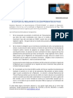 Modifican El Reglamento de Comprobantes de Pago (1)