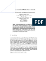 Accurate Emulation of Wireless Sensor Networks