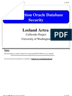 Oracle Database Security