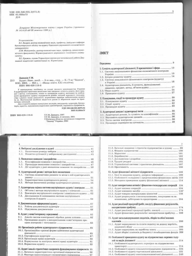 Аудит Давидов - 2002.1-10 | PDF