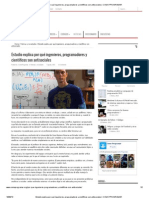 Estudio Explica Por Qué Ingenieros, Programadores y Científicos Son Antisociales - COMO PROGRAMAR PDF
