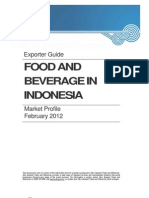 Food and Beverage Market Profile Indonesia 2012