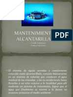 Mantenimiento de Alcantarillados