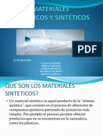 Materiales Sinteticos