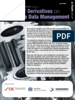 Reference Data Review Special Report - Impact of Derivatives on Reference Data Management