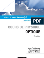 Cours de Physique - Optique