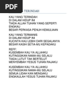 Kau Yang Terindah Pdf