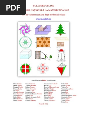 Culegere Evaluare Boureni