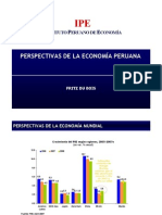 Perspectivas de la economía peruana 2008