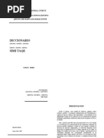 Diccionario Quechua Peru