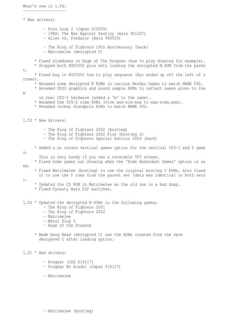 The King Of Fighters Special Edition 2004 Hack Roms