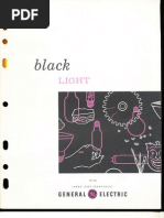 GE Black Light Brochure 1970