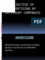Objective of Advertising