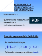 Función Exponencial y Logarítmica