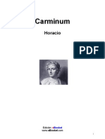 Horacio - Carminum